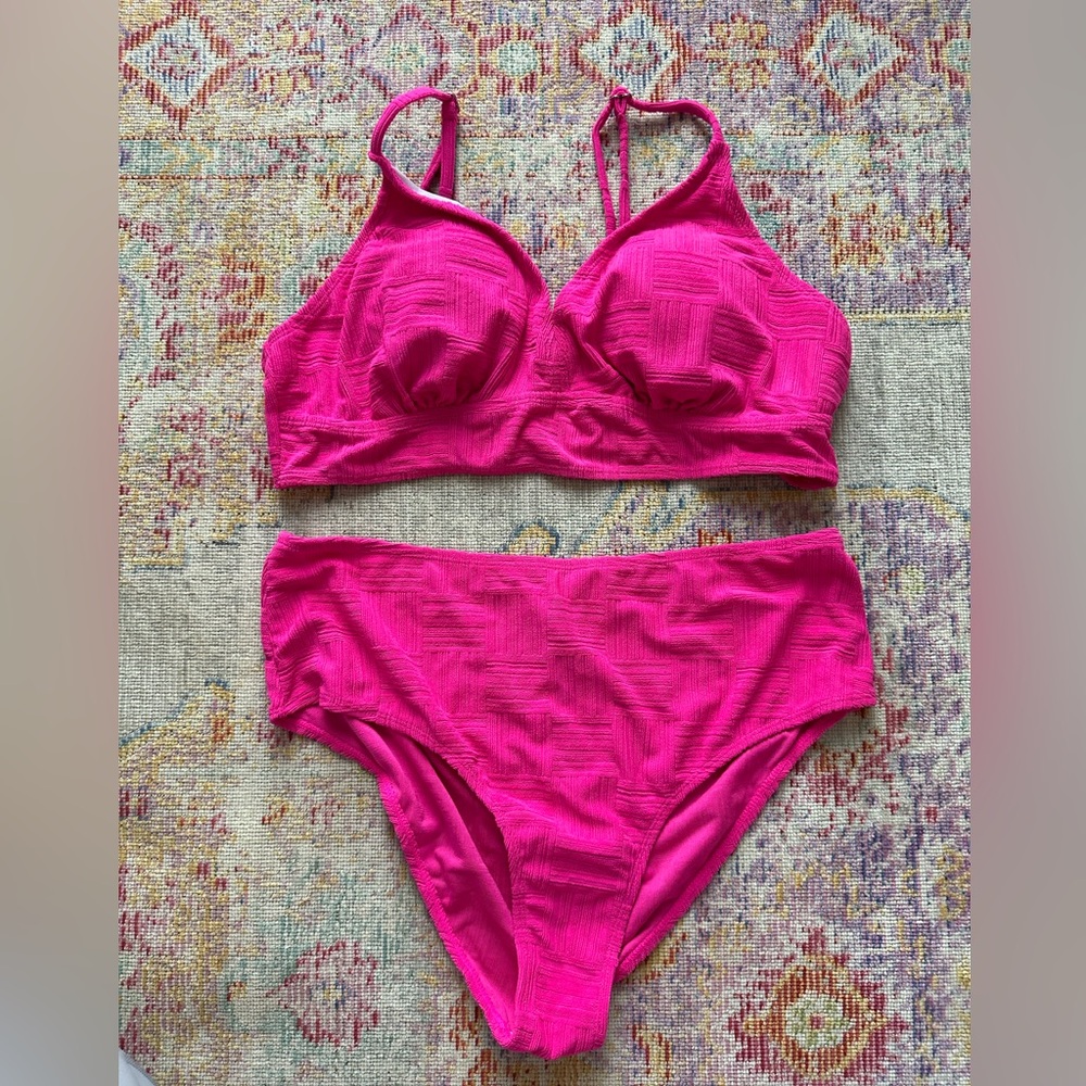 SHEIN Pink Bikini Size XL